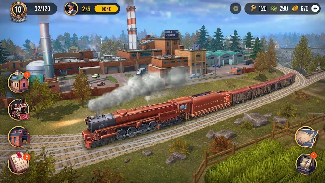 Railroad Empire: Train Game — screenshot 1