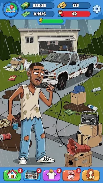 Rap Star:Idle Clicker 截图