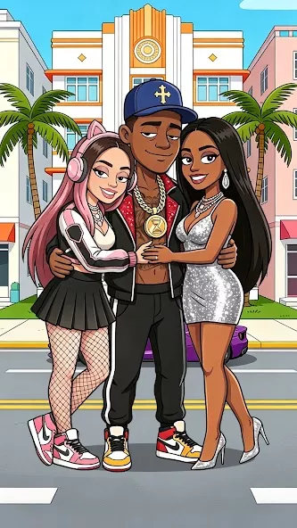 Rap Star:Idle Clicker 截图