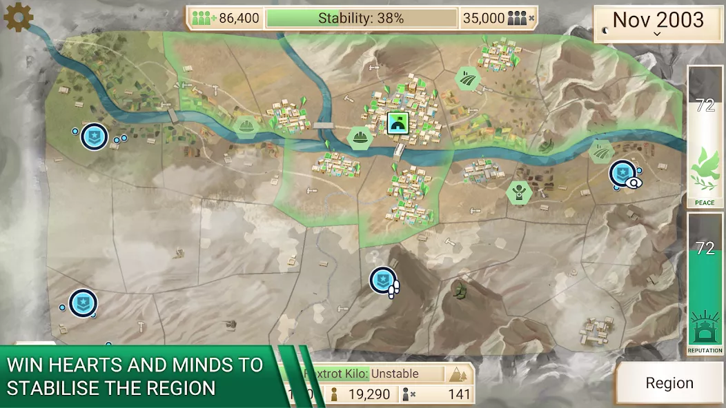 Rebel Inc. — screenshot 1