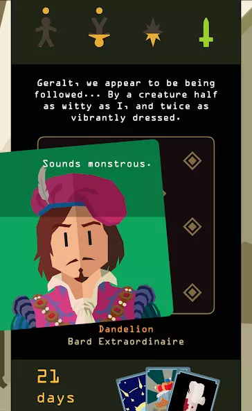 Reigns: The Witcher — screenshot 1