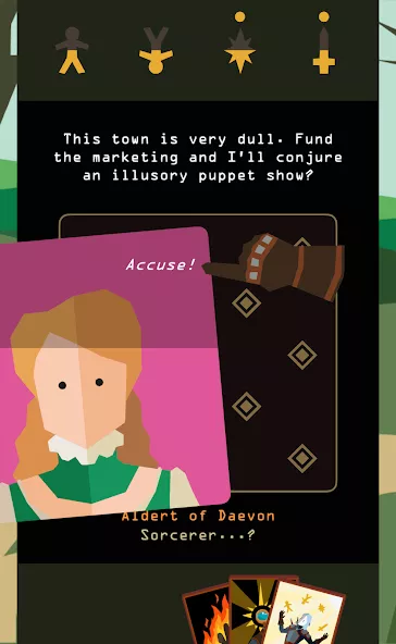 Reigns: The Witcher — screenshot 1