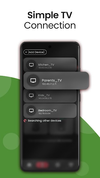 Remote for JVC Smart TV