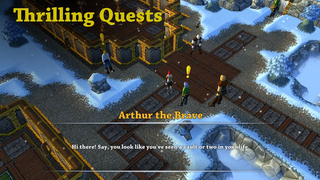 Rimelands – Hammer of Thor RPG — screenshot 1