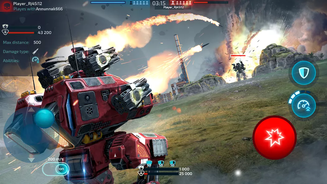 Robot Warfare: Battle Mechs — screenshot 1