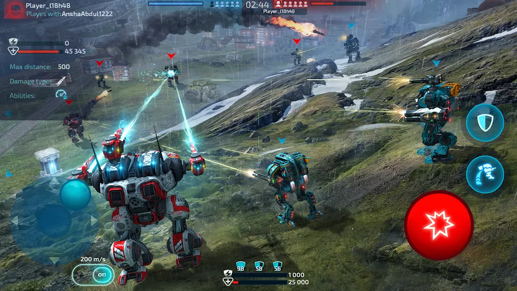 Robot Warfare: Battle Mechs — screenshot 1