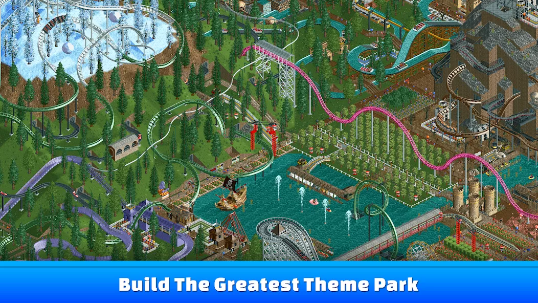 RollerCoaster Tycoon Classic — screenshot 1