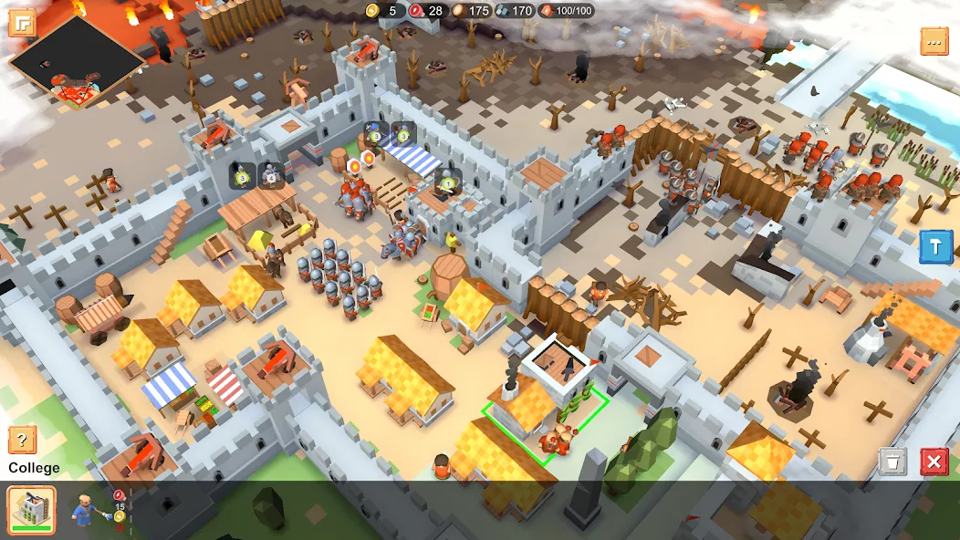RTS Siege Up! – Medieval War — screenshot 1