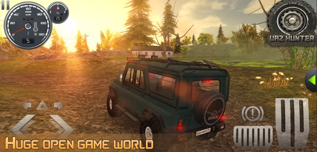 Russian Car Driver UAZ HUNTER — screenshot 1