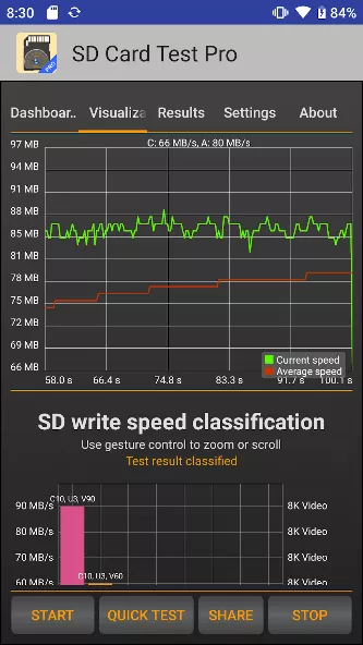 SD Card Test Pro — screenshot 1