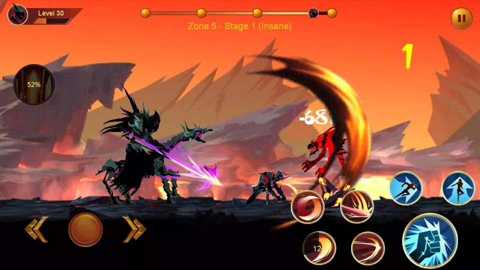 Shadow fighter 2: Shadow & ninja fighting games