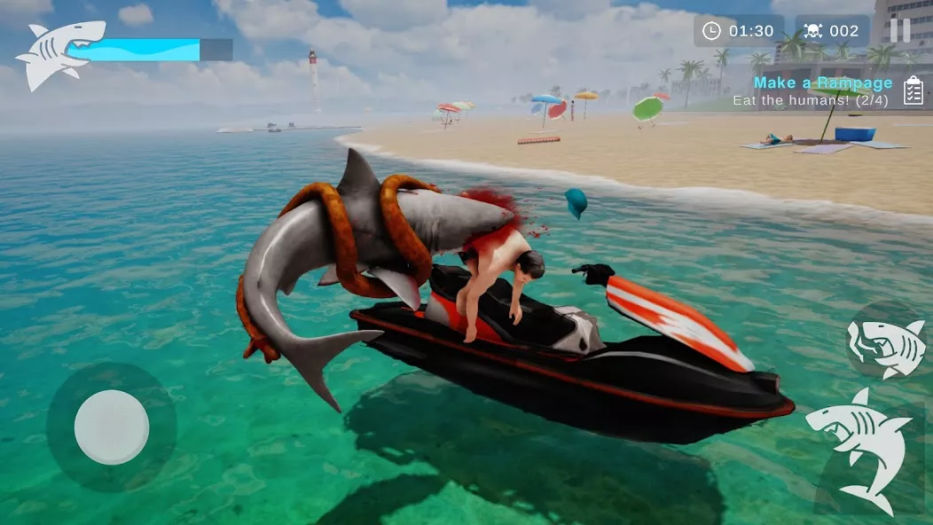 Shark Ravage: Shark Simulator — screenshot 1