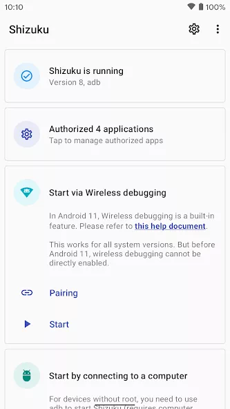 Shizuku — screenshot 1