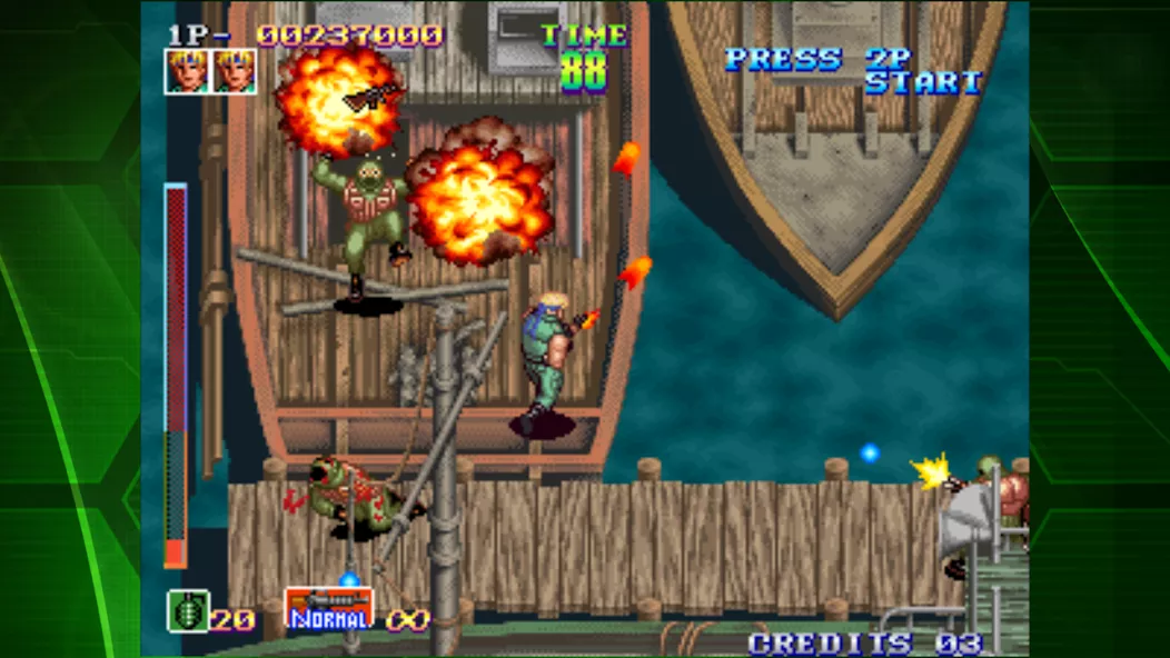 SHOCK TROOPERS ACA NEOGEO