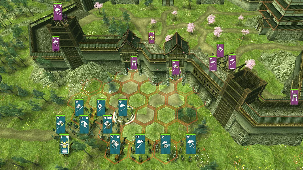 Shogun’s Empire: Hex Commander — screenshot 1