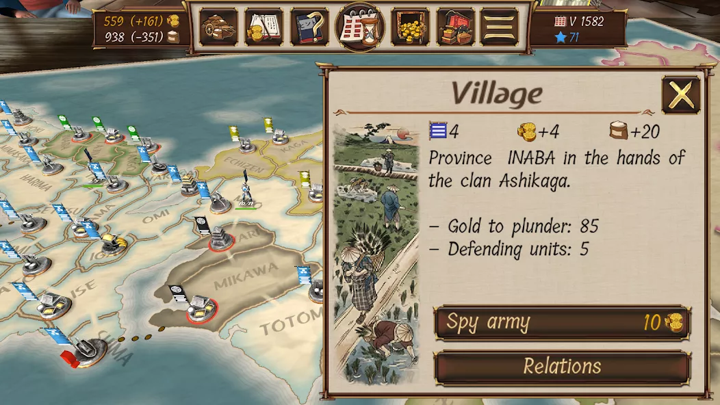 Shogun’s Empire: Hex Commander — screenshot 1