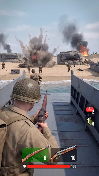 Shoot Out WW2: Gun Shooting — screenshot 1