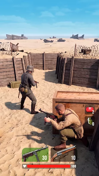 Shoot Out WW2: Gun Shooting — screenshot 1