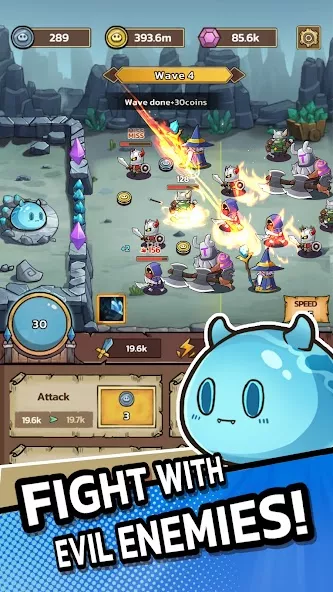 Slime Castle – Idle TD — screenshot 1