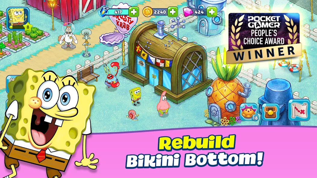 SpongeBob Adventures: In A Jam — screenshot 1