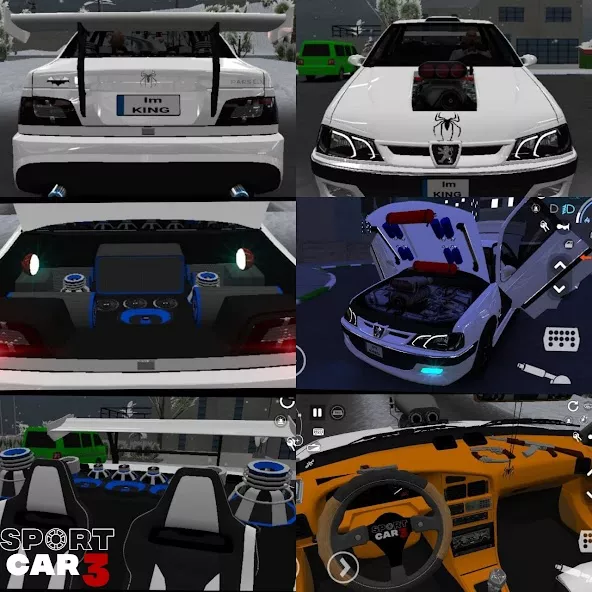 Sport car 3: Taxi & Police — screenshot 1
