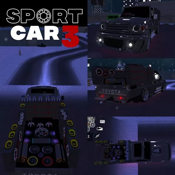 Sport car 3: Taxi & Police — screenshot 1