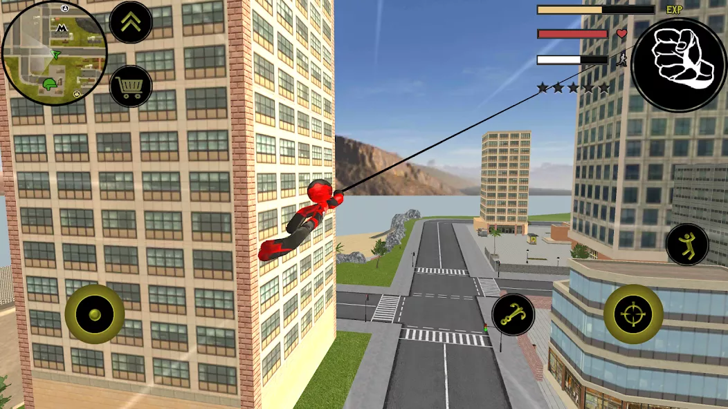 Stick Rope Hero: Original — screenshot 1