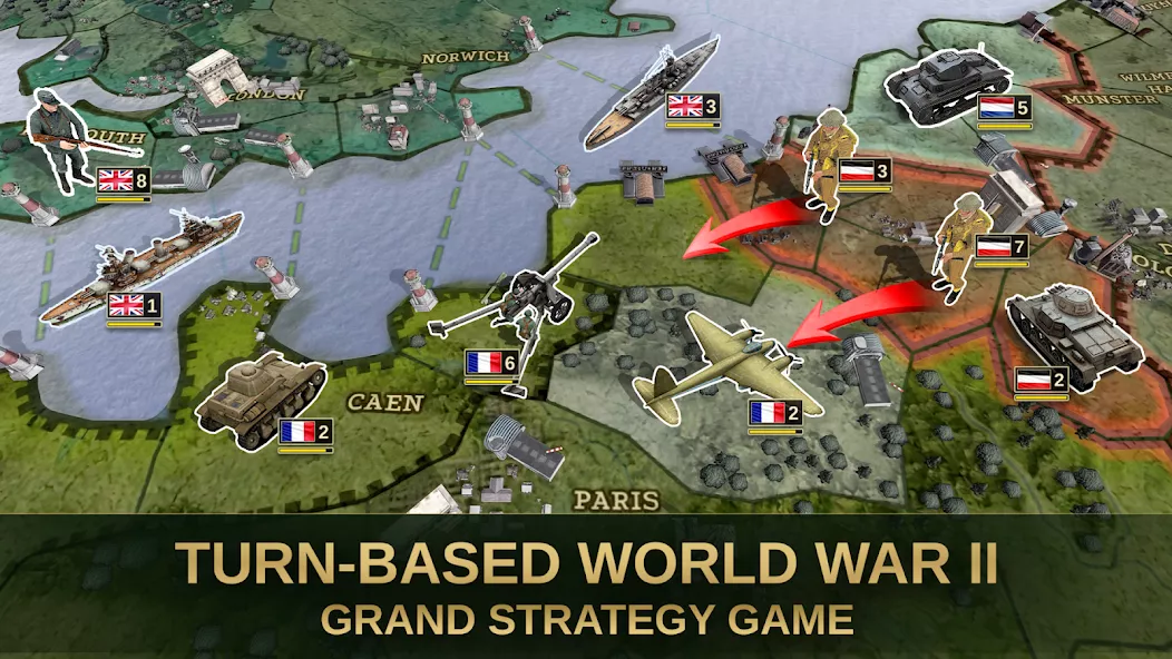 Strategy & Tactics 2: WW2 TBS — screenshot 1