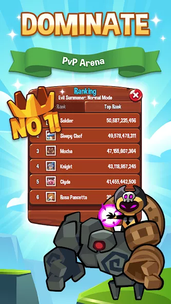 Summoner’s Greed: Idle TD Hero — screenshot 1