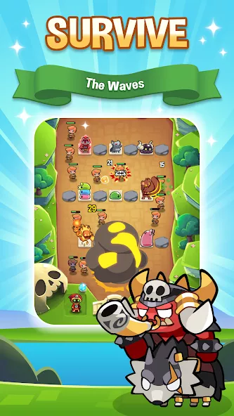 Summoner’s Greed: Idle TD Hero — screenshot 1