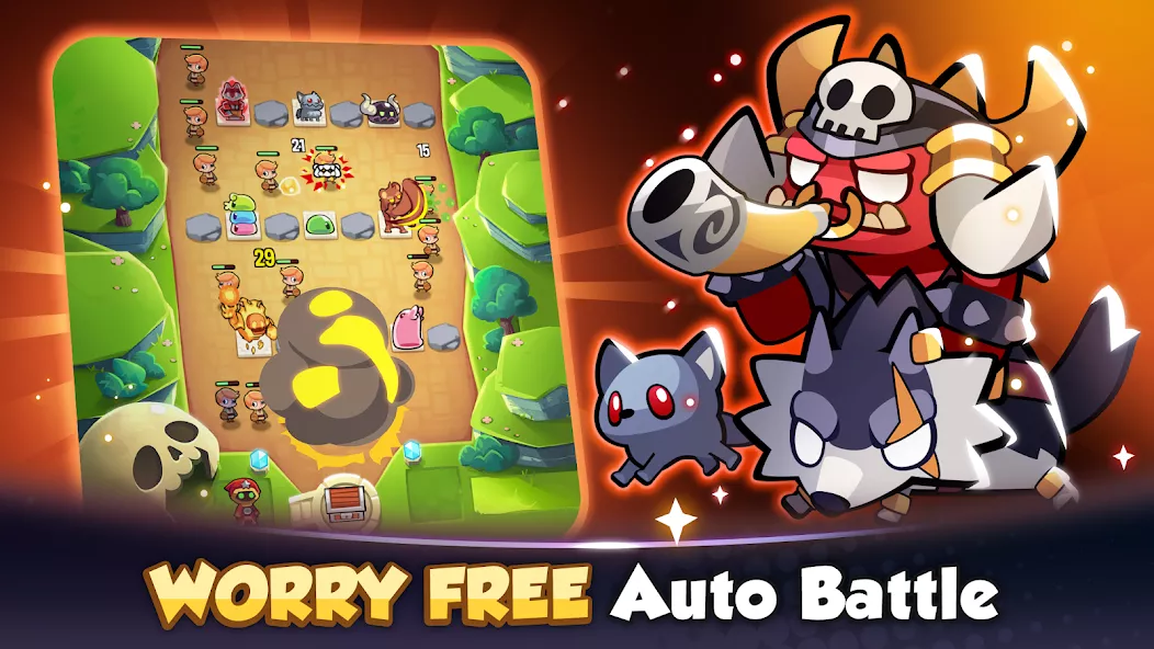Summoner’s Greed: Idle TD Hero — screenshot 1