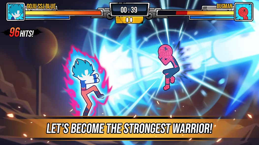 Super Stickman Dragon Warriors — screenshot 1