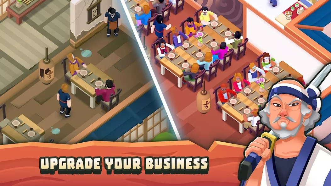 Sushi Empire Tycoon-Idle Game — screenshot 1