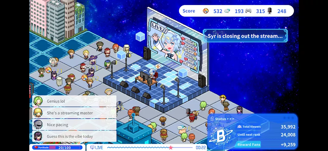 Syr and The Stars’ Revival — screenshot 1