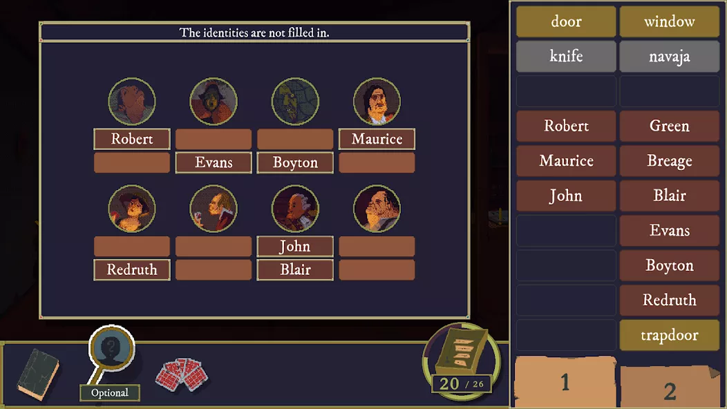 The Case of the Golden Idol — screenshot 1