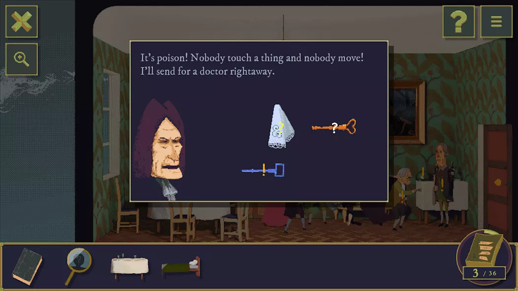 The Case of the Golden Idol — screenshot 1