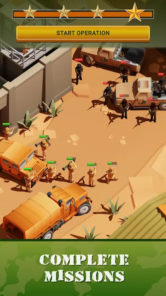 The Idle Forces: Army Tycoon — screenshot 1