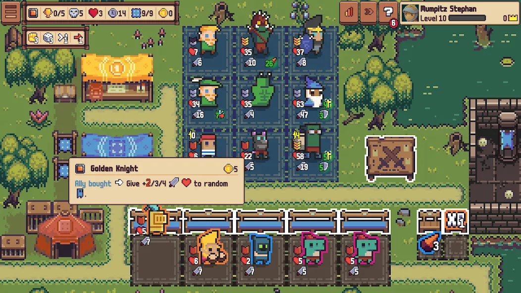 Tiny Auto Knights — screenshot 1