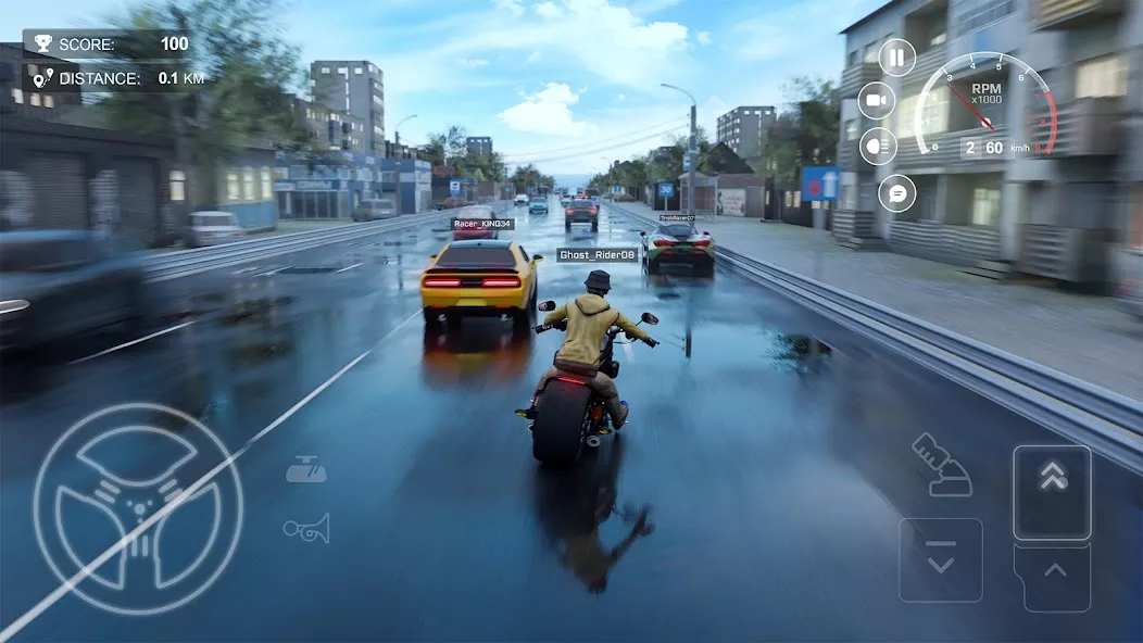 Traffic Racer Russian Village — screenshot 1