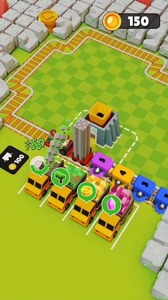 Train Miner: Idle Railway Game