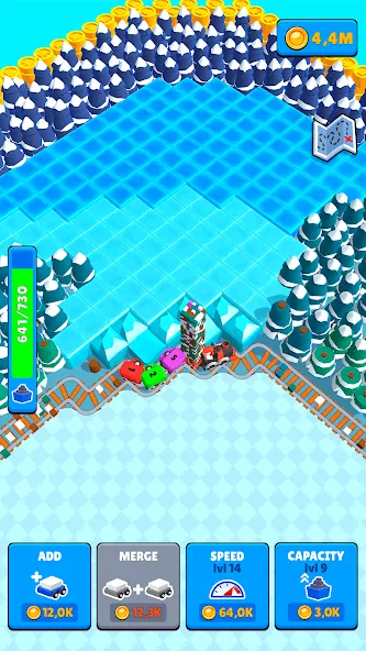 Train Miner: Idle Railway Game