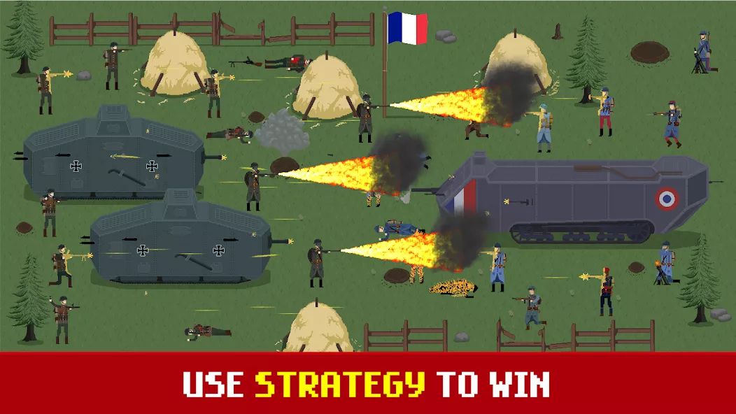 Trench Warfare WW1: RTS Army — screenshot 1