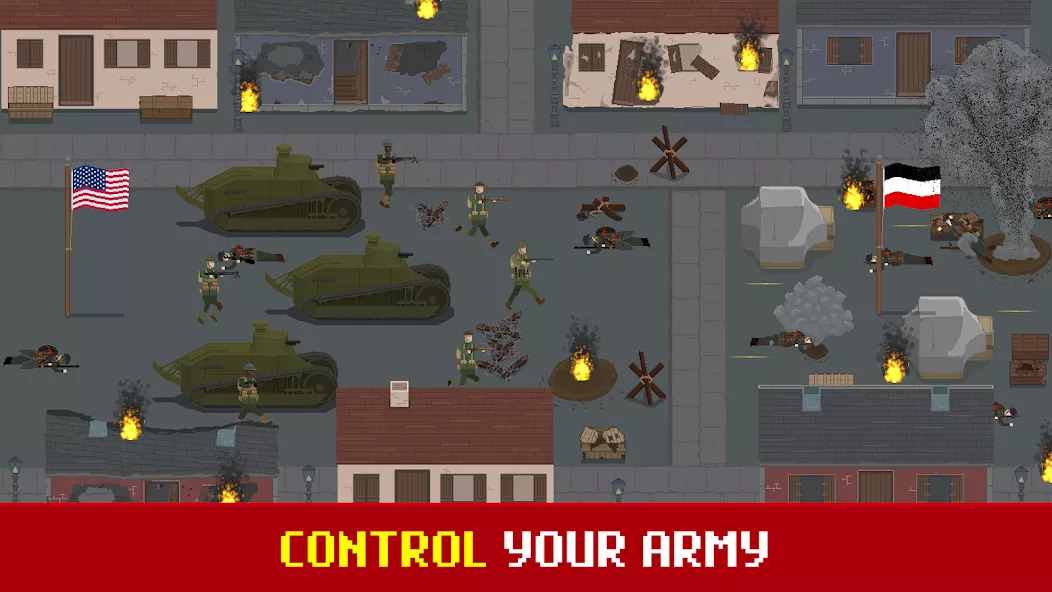 Trench Warfare WW1: RTS Army — screenshot 1