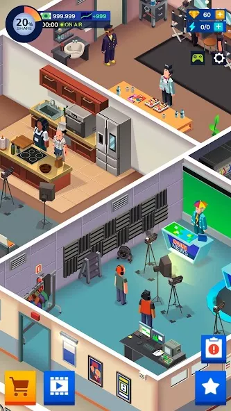 TV Empire Tycoon – Idle Management Game