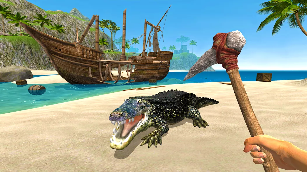 Uncharted Island: Survival RPG — screenshot 1
