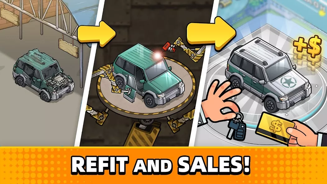 Used Car Tycoon Game — screenshot 1