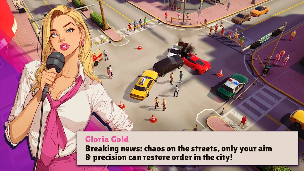 Vice Sniper: Crime Shooting 3D — screenshot 1