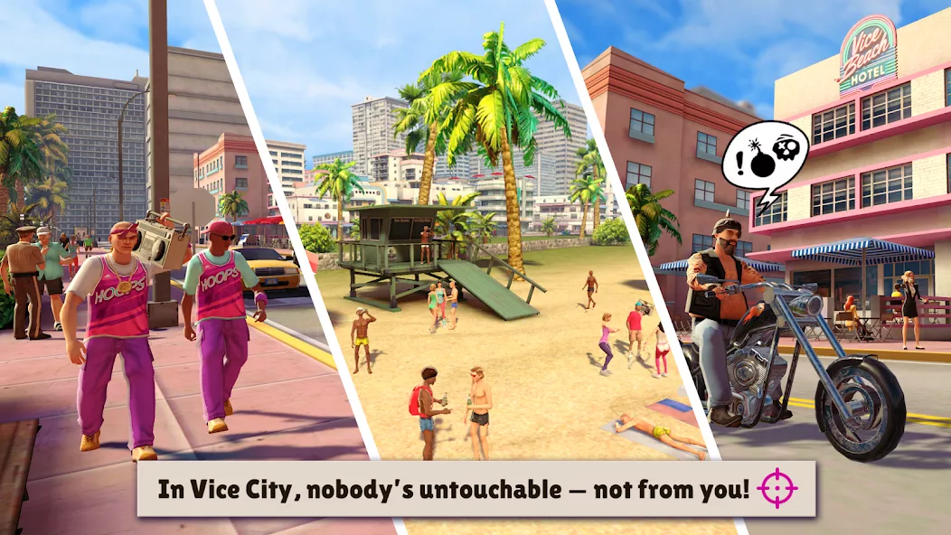 Vice Sniper: Crime Shooting 3D — screenshot 1