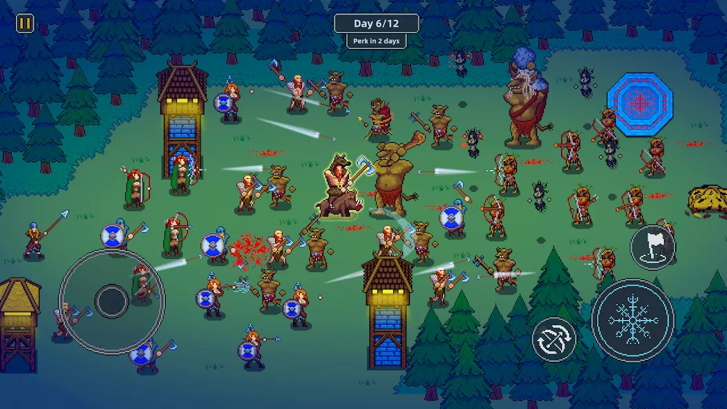 Viking Hero TD: Roguelike RTS — screenshot 1