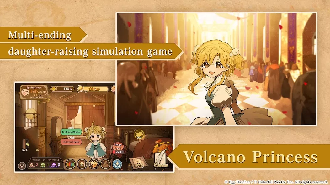 Volcano Princess — screenshot 1